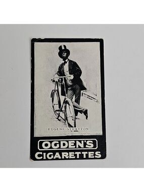 Vintage Black Americana Ogden's Cigarette Card #111 Eugene Stratton